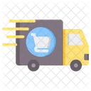 Delivery Truck Cart Icon