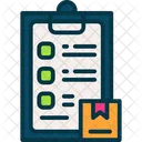 Delivery List Clipboard Icon
