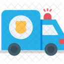 Delivery Police Transport Icon