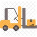 Delivery Product Loading Fork Lift Icon