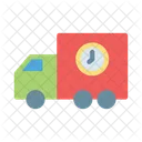 Delivery Truck Time Icon