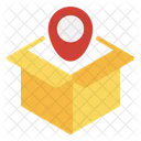 Delivery Location Box Icon