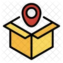 Delivery Location Box Icon