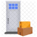 Delivery at doorstep  Icon