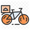 Delivery Bicycle  Icon
