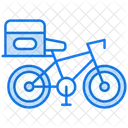 Delivery Bicycle Delivery Courier Icon