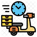 Bike Watch Delivery Icon