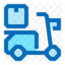 Delivery Bike Delivery Scooter Vehicle Icon