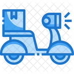 Delivery Bike  Icon