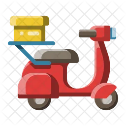 Delivery Bike  Icon