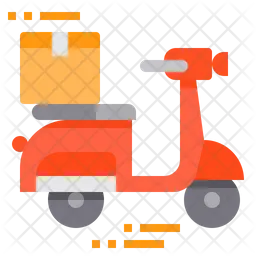 Delivery Bike  Icon