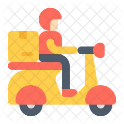 Delivery Bike  Icon