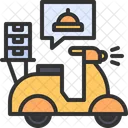 Vespa Delivery  Icon