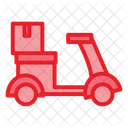 Delivery Bike Delivery Transport Icon