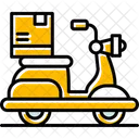Delivery Bike Food Delivery Icon