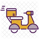 Delivery Bike Icon