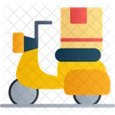 Delivery Bike Food Icon