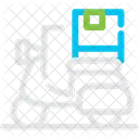 Delivery Bike Food Icon