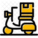 Delivery Bike Food Icon