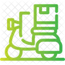 Delivery Bike Food Icon