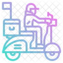 Delivery Bike  Icon