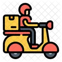 Delivery Bike  Icon