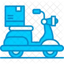 Delivery Bike Food Delivery Icon