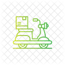 Delivery Bike Food Delivery Icon