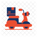 Delivery Bike Food Delivery Icon
