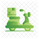 Delivery Bike Food Delivery Icon