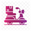 Delivery Bike Food Delivery Icon