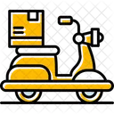 Delivery Bike Food Delivery Icon