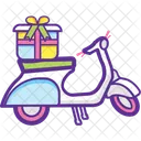 Delivery Bike  Icon