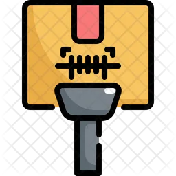 Delivery Box Barcode  Icon