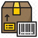 Delivery Box Barcode  Icon