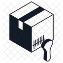Delivery Box Barcode  Icon
