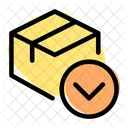 Delivery Box Down  Icon