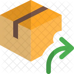 Delivery Box Forward  Icon