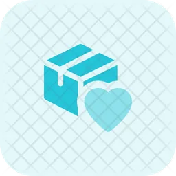 Delivery Box Heart  Icon