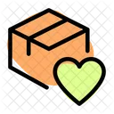 Delivery Box Heart  Icon