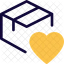 Delivery Box Heart Love Delivery Favorite Parcel Icon