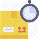 Delivery Box Delivery Time Icon