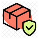 Delivery Box Shield Archive Box Shield Secure Delivery Icon