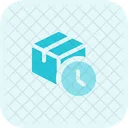 Delivery Box Time Box Time Delivery Time Icon