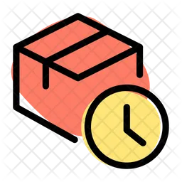 Delivery Box Time  Icon