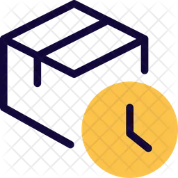 Delivery Box Time  Icon