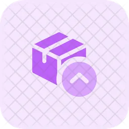 Delivery Box Up  Icon