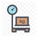 Delivery Box Weight  Icon