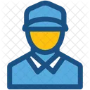 Boy Courier Service Icon