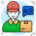 Delivery boy  Icon